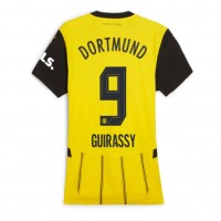 Camiseta Borussia Dortmund Serhou Guirassy #9 Primera Equipación para mujer 2024-25 manga corta